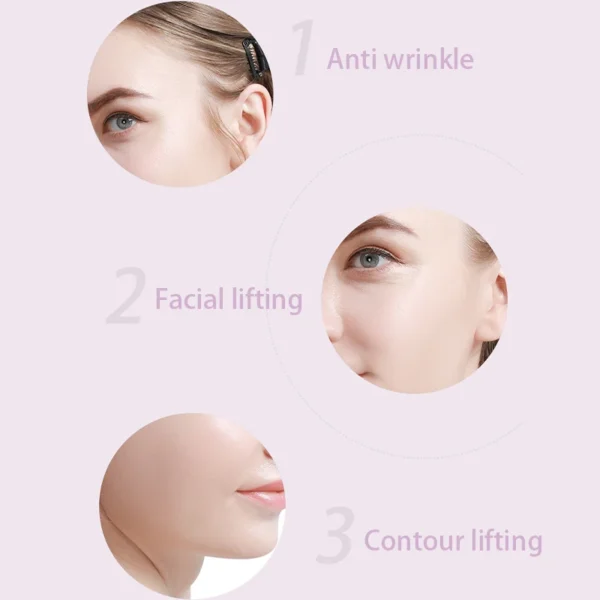 Bande Amincissante Invisible pour le Visage Autocollant Anti ge Lifting du Cou et des Yeux 2