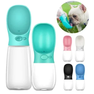 Bouteille d'Eau Portable pour Chien et Chat, Filles de Voyage pour Chiot en Plein Air, Fournitures pour Animaux de Compagnie, 350ml/550ml