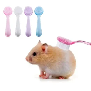 Brosse de toilettage pour animaux, peignes souples pour overd'Inde, massage Kasgehog, petit bain, hamster, 1 pièce