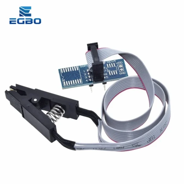 Clip de Test SOIC8 SOP8 de haute qualit pour EEPROM 93CXX 25CXX 24CXX programmation en