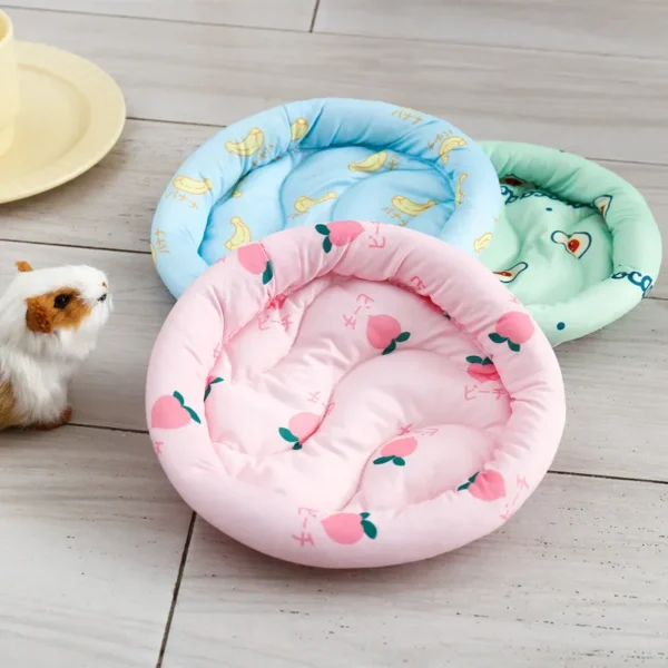 Coussin Circulaire Confortable en Polym re de Sommeil pour Petit Animal Lit pour Hamster Kasgehog SLaura 1