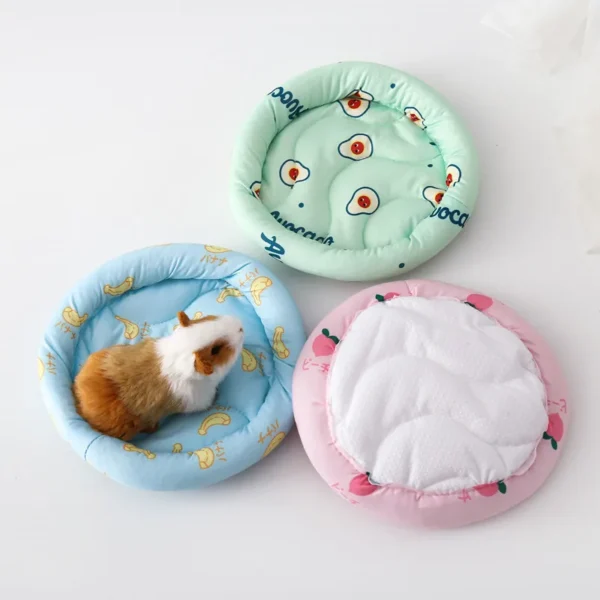 Coussin Circulaire Confortable en Polym re de Sommeil pour Petit Animal Lit pour Hamster Kasgehog SLaura 2