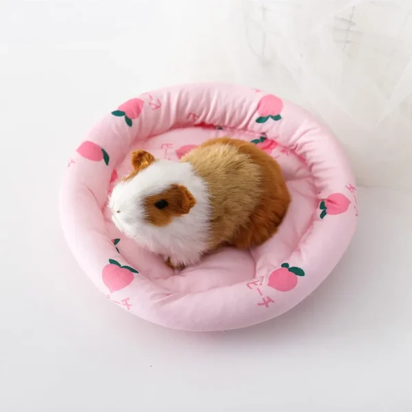 Coussin Circulaire Confortable en Polym re de Sommeil pour Petit Animal Lit pour Hamster Kasgehog SLaura 3