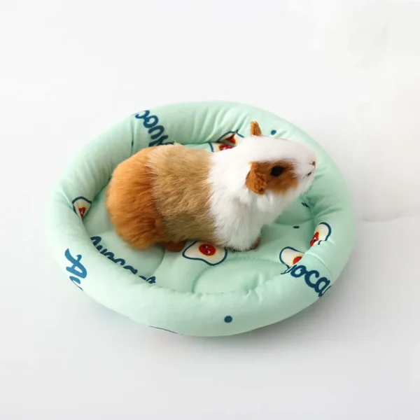 Coussin Circulaire Confortable en Polym re de Sommeil pour Petit Animal Lit pour Hamster Kasgehog SLaura 4