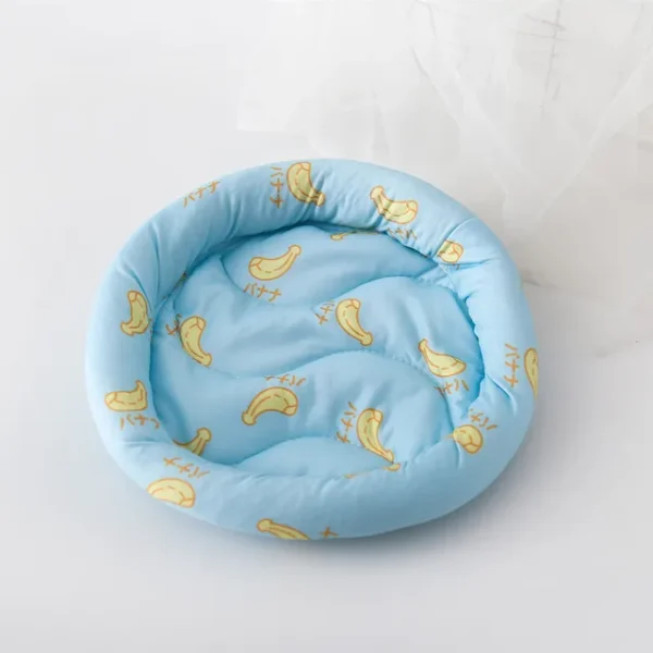 Coussin Circulaire Confortable en Polym re de Sommeil pour Petit Animal Lit pour Hamster Kasgehog