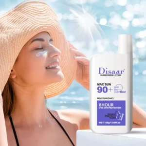 Disaar-Crème solaire éventuelles F 90, hydratant, portable, protection longue durée, 50g