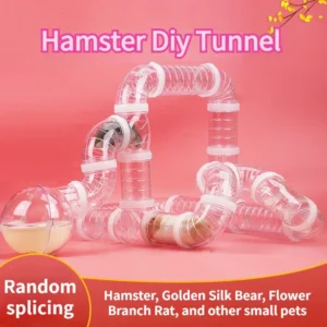 Jouet Hamster, labyrinthe, bricolage, Cage remodelée, Tubes externes, ensemble de Tunnel de sport, tuyau en U, accessoires Hamster, fournitures de Pipeline Chinchillas