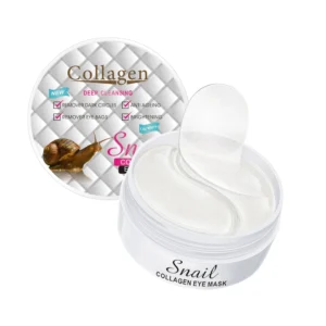 Masque pour les yeux à base de collagène d'escargot, élimine les cernes, patchs de beauté Anti-âge pour soins de la peau, élimine les poches oculaires éclaircissantes, 60 pièces