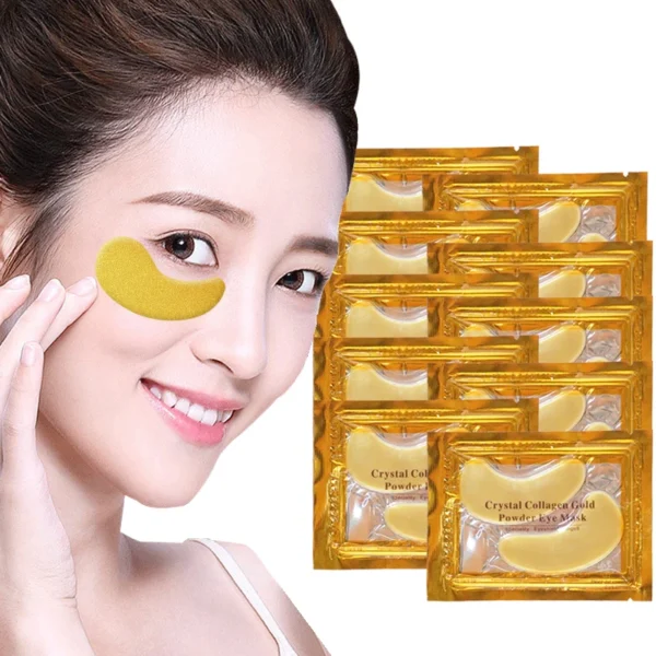 Patchs pour les yeux en cristal soins de la peau estompe les cernes masque pour les