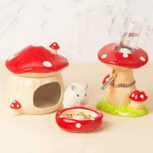 Petit bol pour animaux de compagnie, maison pour hamster, lapin, furet, chinchilla, produits pour animaux de compagnie, fontaine à eau pour animaux de compagnie, mignon, pièce plus lente, articles pour animaux de compagnie, 2024