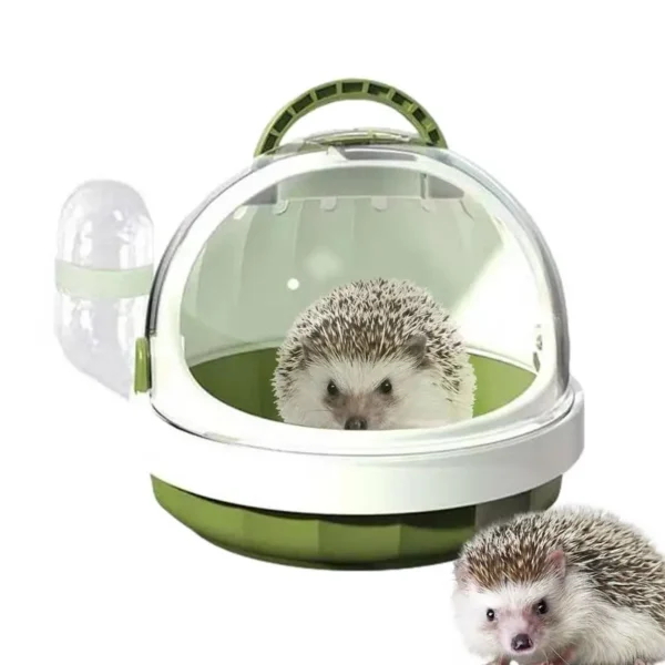 Sac portable pour petits animaux de compagnie avec mangeoire eau tui de voyage pour hamster overd 6