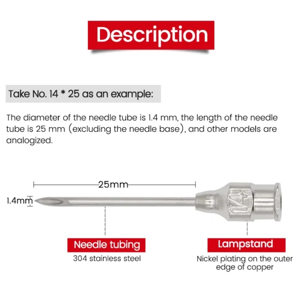 Seringue intime en acier inoxydable pour animaux de ferme injection de volaille petites fournitures v t 2