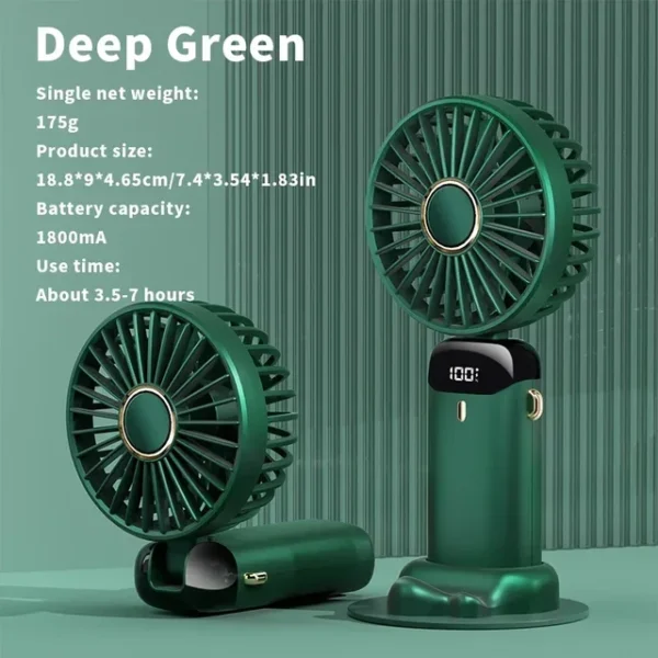 Electric Fan Portable Air Conditioner Mini Cooler Rechargeable Neck Fans for Home Free Shipping Hand Usb.jpg 640x640 2