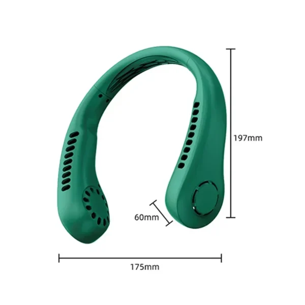 Portable Mini Home Summer Air cooled Neck Hanging Fan for Outdoor Sports Running Travel Without Blades 5